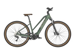 Rower elektryczny SCOTT Sub Cross eRIDE 10 Lady 625Wh prism green, rozmiar M