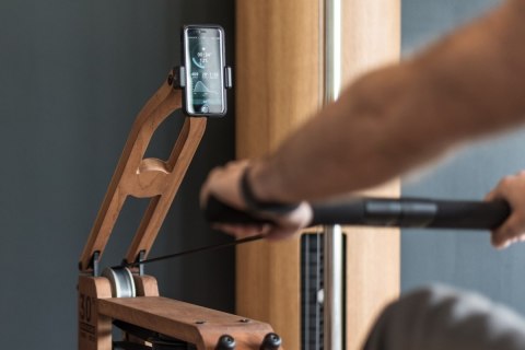 Uchwyt na telefon do wioślarzy wodnych WaterRower Vintage Oak Dąb