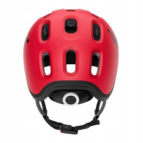 Kask rowerowy dziecięcy WOOM Ready (czerwony, S/50-53)