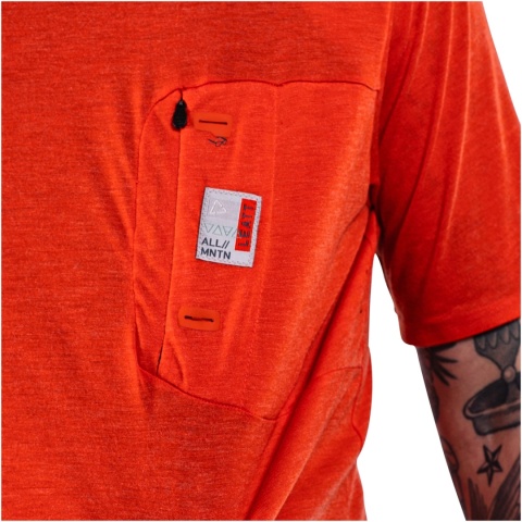 Koszulka rowerowa Leatt Jersey MTB AllMtn 2.0 pomarańczowa, rozmiar L