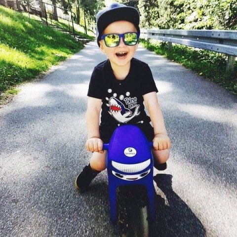 Okulary dziecięce NEON Jocker royal blue (lens: gold cat.3)