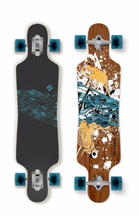 Deskorolka STREET SURFING Drop Through Freeride 39