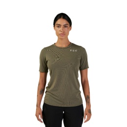 Koszulka FOX damska - Ranger Drirelease Alyn (olive green, rozmiar S)