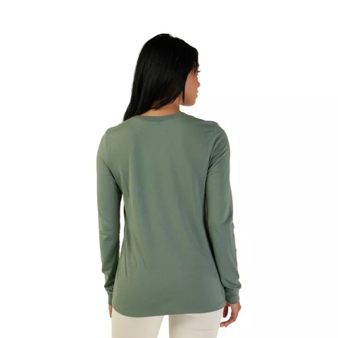 Koszulka FOX damska z długim rękawem - Inorganic (kelp, rozmiar S)