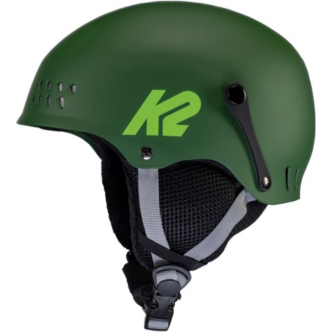 Kask K2 zimowy dziecięcy - Entity (green, S/51-55)