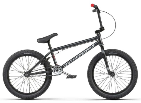 Rower BMX WETHEPEOPLE CRS 20" TT MY2021 czarny, rozmiar 20.25"