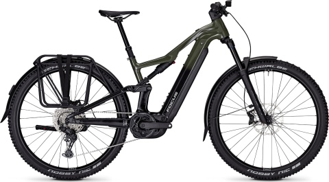 Rower elektryczny FOCUS Thron2 6.7 EQP 800Wh green, rozmiar L