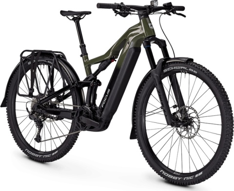 Rower elektryczny FOCUS Thron2 6.7 EQP 800Wh green, rozmiar L