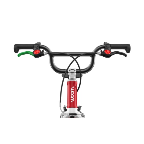 Rower dziecięcy woom GO 2 | czerwony, rozmiar 14"