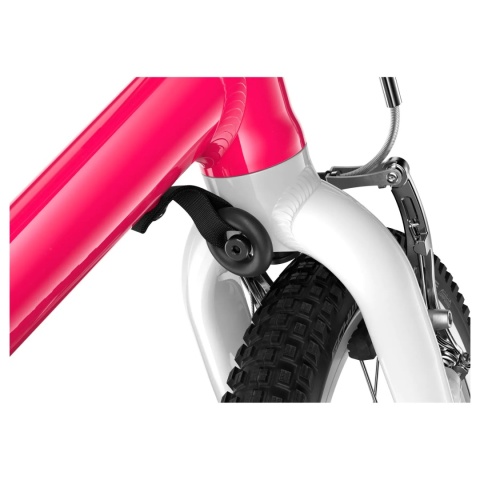 Rower dziecięcy woom GO 2 | różowy (hot pink), rozmiar 14"