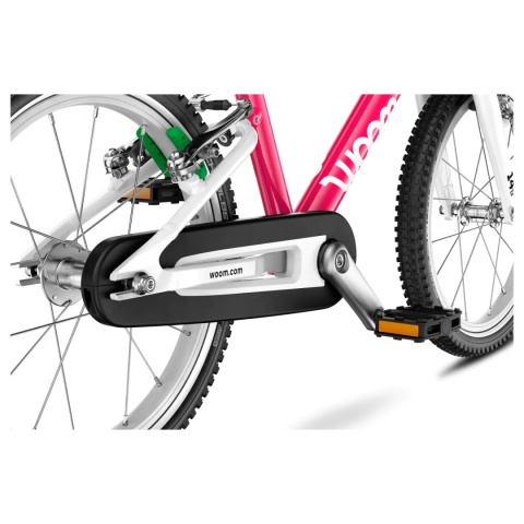 Rower dziecięcy woom GO 2 | różowy (hot pink), rozmiar 14"