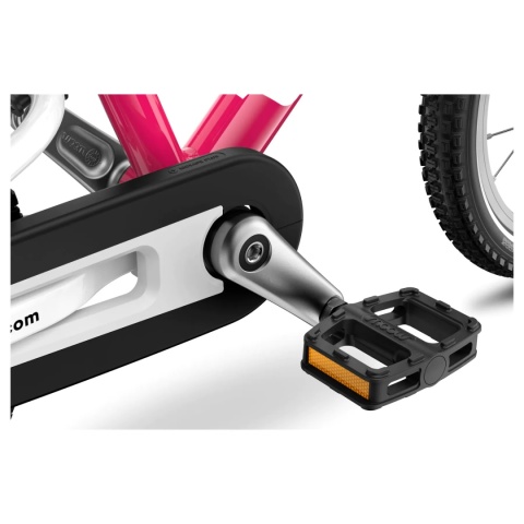 Rower dziecięcy woom GO 2 | różowy (hot pink), rozmiar 14"