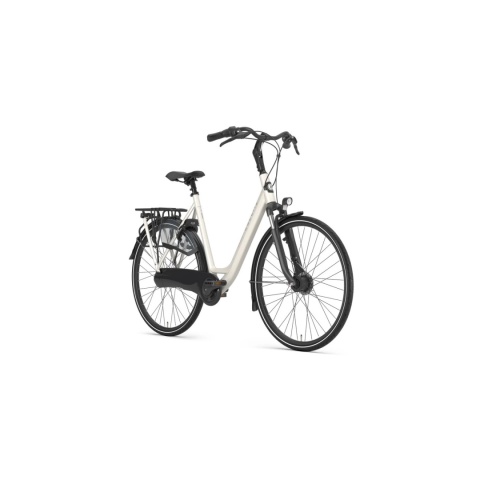 Rower miejski GAZELLE Orange C7+ T7 ivory white, rozmiar L/49