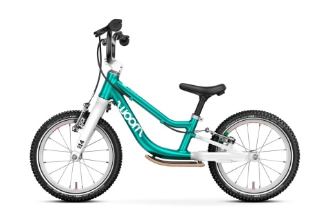 Rowerek biegowy woom GO 1 PLUS METALIC TURQUOSE