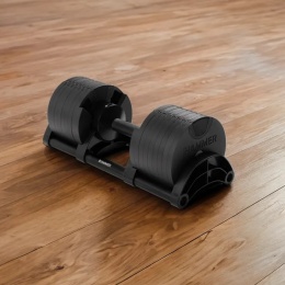 Zestaw hantli regulowanych ze stojakiem HAMMER SMARTLOCK 2x32 kg