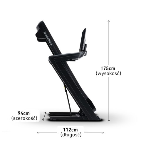 Bieżnia elektryczna NordicTrack Commercial 2450 – premium, pro