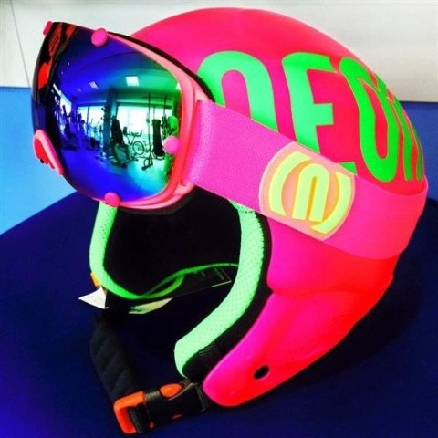 Kask dziecięcy NEON Hero Plus (różowy, XXS/52)