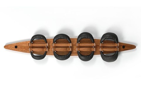 Hantle NOHrD SwingBell 2-8 Kg z tablicą Board Oxbridge Wiśnia Skóra