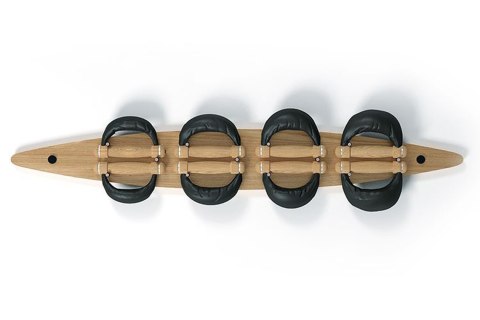 Hantle NOHrD SwingBell 2-8 Kg z tablicą Board Oak Dąb Skóra