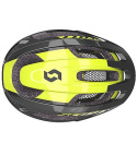 KASK ROWEROWY SCOTT SUPRA BLACK/RADIUM YELLOW 54-61CM