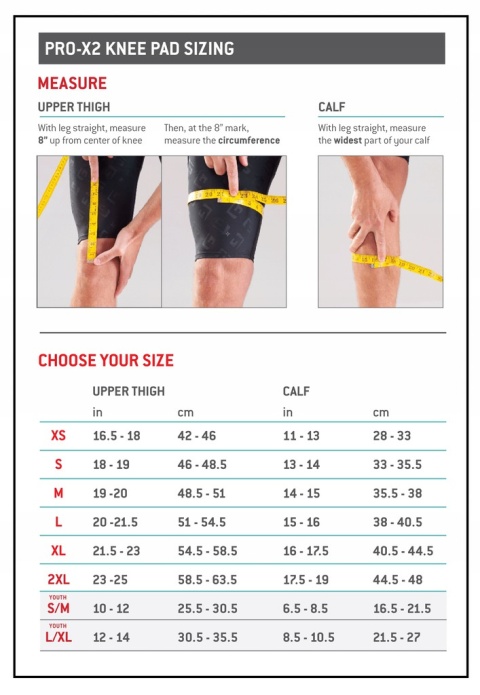 OCHRANIACZE NA KOLANA G-FORM PRO-X3 KNEE GUARDS M