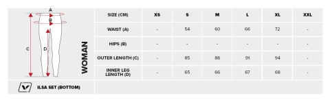 VIKING SPODNIE DAMSKIE TREKKINGOWE EXPANDER BLK L