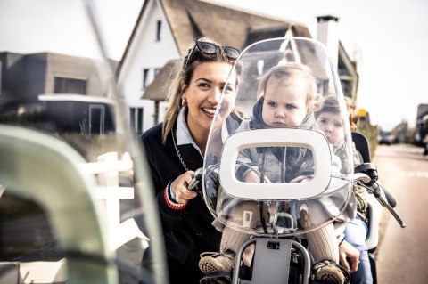 Fotelik rowerowy Bobike GO MINI vanilla cup cake