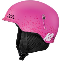 KASK ZIMOWY DZIECIĘCY K2 ILLUSION PINK S 51-55CM