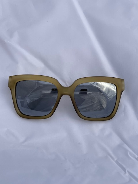 OKULARY NEON HELEN oprawka OLIVE GREEN szkła SILVER X11 CAT.3 OKULARY NEON HELEN oprawka OLIVE GREEN szkła SILVER X11 CAT.3