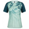 Damska koszulka rowerowa SCOTT Trail Vertic Pro mint/blue