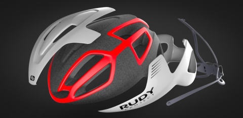 KASK ROWEROWY RUDY PROJECT STRYM GREY S/M 55-58