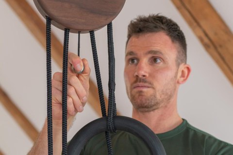 Trenażer do ćwiczeń w zawieszeniu NOHrD Sling Oxbridge Wiśnia