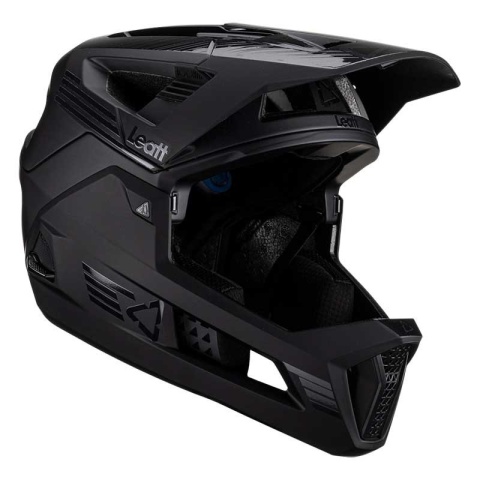 LEATT KASK MTB ENDURO 4.0 WYPINANA SZCZĘKA V23 STEALTH CZARNY M 55-59 cm