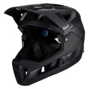LEATT KASK MTB ENDURO 4.0 WYPINANA SZCZĘKA V23 STEALTH CZARNY M 55-59 cm