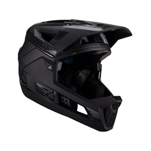 LEATT KASK MTB ENDURO 4.0 WYPINANA SZCZĘKA V23 STEALTH CZARNY M 55-59 cm