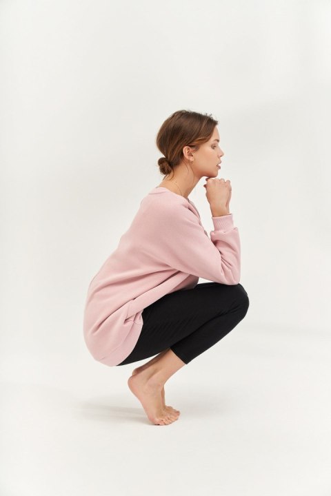 Bluza do jogi COZY AF Oversize Sweatshirt - glowing pink