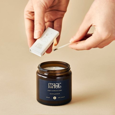 Naturalna świeca sojowa MAGIC
