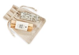 PALO SANTO i BIAŁA SZAŁWIA - zestaw kadzideł