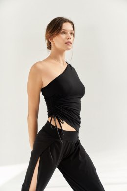 Top do jogi ONE SHOULDER STRING Top - black sky