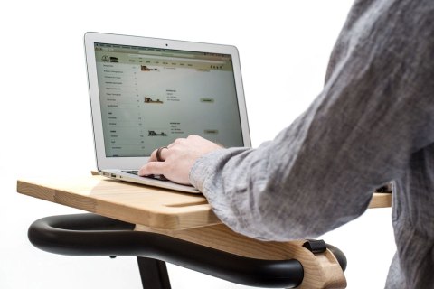 Podkładka pod laptop do roweru NOHrD Bike Oxbridge Wiśnia