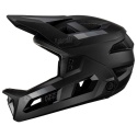 LEATT KASK ROWEROWY MTB ENDURO 2.0 (WYPINANA SZCZĘKA) V23 STEALTH KOLOR CZARNY ROZMIAR L (59-63 cm)