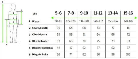 Koszulka rowerowa dziecięca SILVINI DENNI 122-128