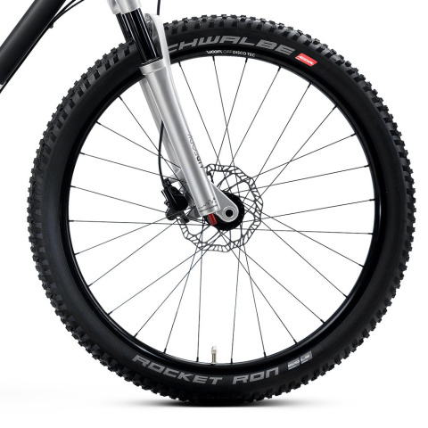 Rower dziecięcy MTB woom OFF AIR 6 | czarny, rozmiar 26"