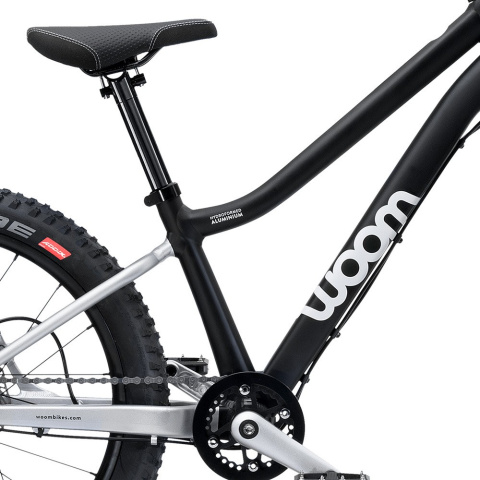 Rower dziecięcy MTB woom OFF AIR 4 | czarny, rozmiar 20"