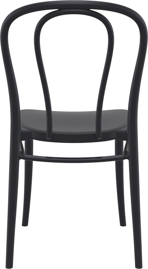 KRZESŁO SIESTA VICTOR CZARNE
