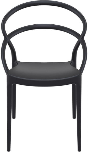 KRZESŁO SIESTA PIA CZARNE