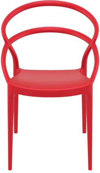 KRZESŁO SIESTA PIA CZERWONE