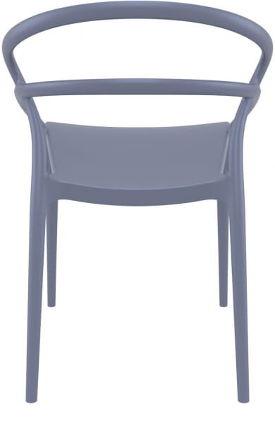 KRZESŁO SIESTA PIA SZARE