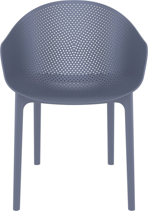 KRZESŁO SIESTA SKY SZARE