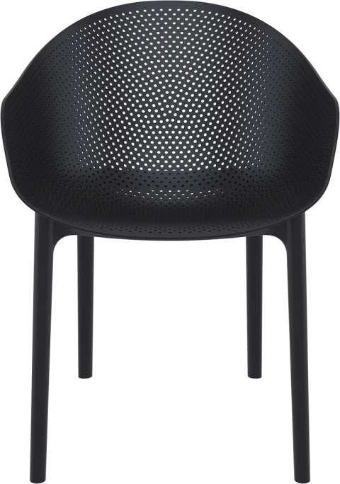 KRZESŁO SIESTA SKY CZARNE